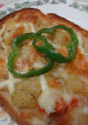 ＊ポテサラトースト＊-レシピのメイン写真
