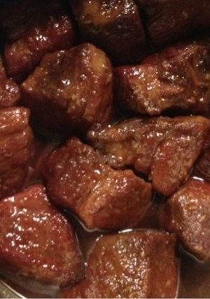 豚肩ロース肉でホロホロ〜の角煮(^ ^)-レシピのメイン写真