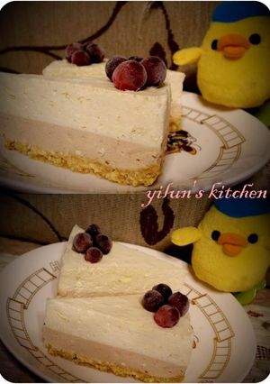 ♥栗豆腐レアチーズケーキ♥-レシピのメイン写真