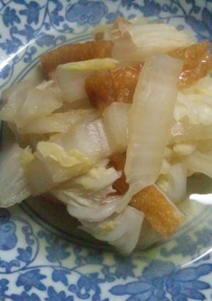 白菜とさつま揚げのさっと煮！！-レシピのメイン写真