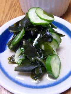 きゅうりとワカメの酢の物-レシピのメイン写真
