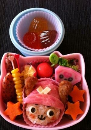 簡単可愛くキャラ弁☆チョッパー♪-レシピのメイン写真