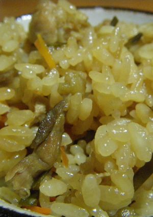 かしわ飯-レシピのメイン写真