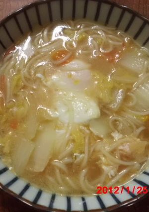 私のきままごはん①トマトにゅうめん-レシピのメイン写真