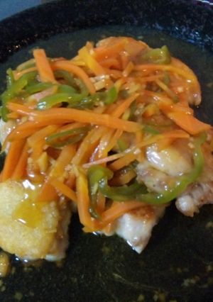 鶏肉の甘酢ｿｰｽかけ-レシピのメイン写真