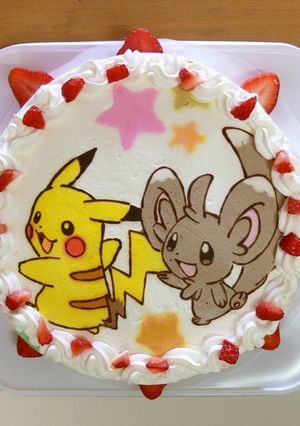 キャラケーキ-レシピのメイン写真