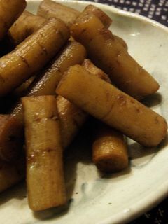 牛蒡の醤油煮-レシピのメイン写真