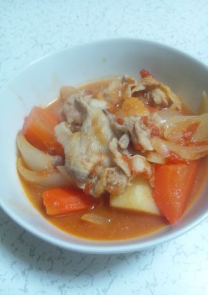 かわり肉じゃが~トマト味噌風味~-レシピのメイン写真