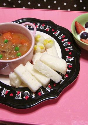 1歳の☆牛肉トマトシチュープレート-レシピのメイン写真