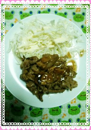 豚肉のガーリックバターしょう油焼き-レシピのメイン写真