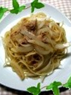 橙ぽん酢香る和風パスタ-レシピのメイン写真