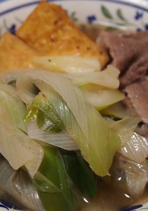 下仁田ネギの煮物-レシピのメイン写真