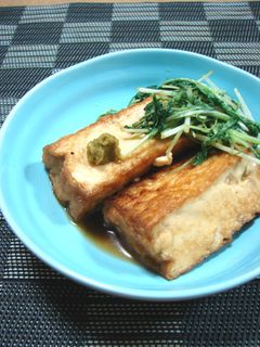 厚揚げと水菜の炒め煮☆-レシピのメイン写真
