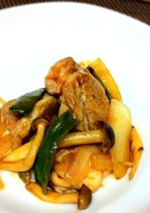チキンといろいろ野菜炒め ケチャップ風味-レシピのメイン写真