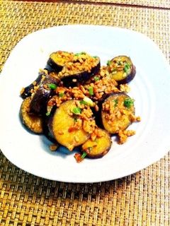 茄子の肉味噌炒め-レシピのメイン写真