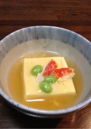 美味しい銀あんで玉子豆腐が大変身-レシピのメイン写真