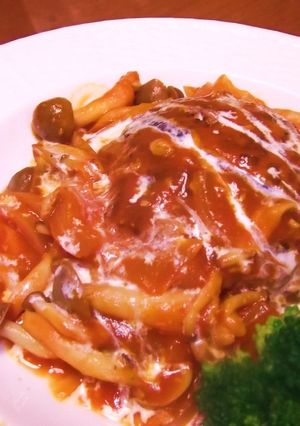 超楽♪ケチャップ煮込みハンバーグ　本格風-レシピのメイン写真