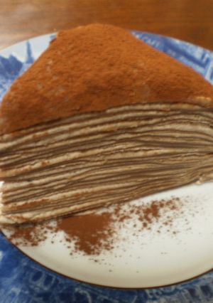 チョコミルクレープ♥バレンタインチョコ♥-レシピのメイン写真