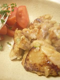 ✿鶏肉のねぎ味噌ソース絡め焼き✿-レシピのメイン写真