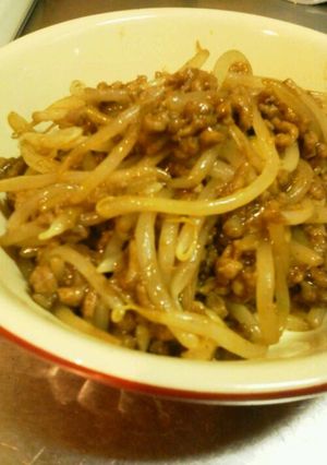 麻婆もやし-レシピのメイン写真