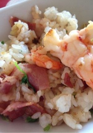 たたきエビ入りチャーハン・ランチに♬-レシピのメイン写真