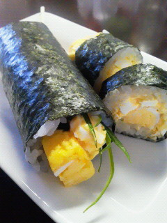 節分に♪ダブルたまごの恵方巻き-レシピのメイン写真