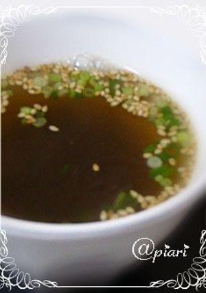 ❤海苔の佃煮で簡単即席スープ❤-レシピのメイン写真