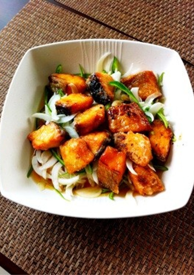 シャキシャキ野菜と鮭の南蛮漬け-レシピのメイン写真