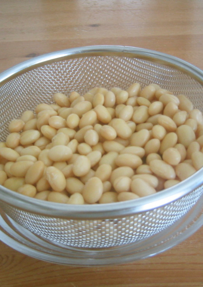 水筒でほっとく大豆の戻し方-レシピのメイン写真