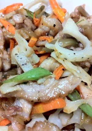 豚肉とレンコンのザーサイ炒め-レシピのメイン写真