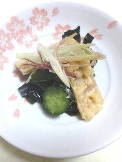 するめ天の酢の物-レシピのメイン写真