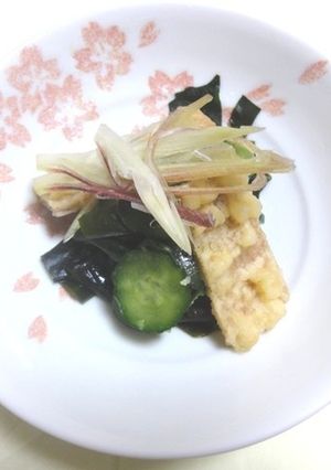 するめ天の酢の物-レシピのメイン写真