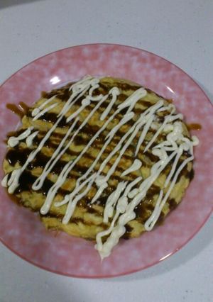 もやしのお好み焼き風(*^^*)-レシピのメイン写真