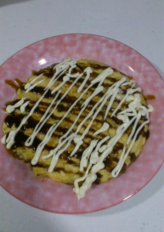もやしのお好み焼き風(*^^*)-レシピのメイン写真