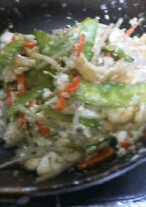 変わり　炒り豆腐～　味噌味.-レシピのメイン写真