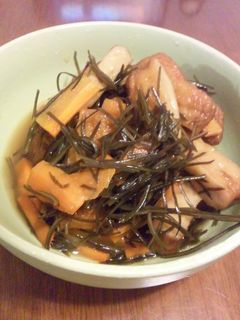 簡単!刻み昆布とさつま揚げの煮物-レシピのメイン写真