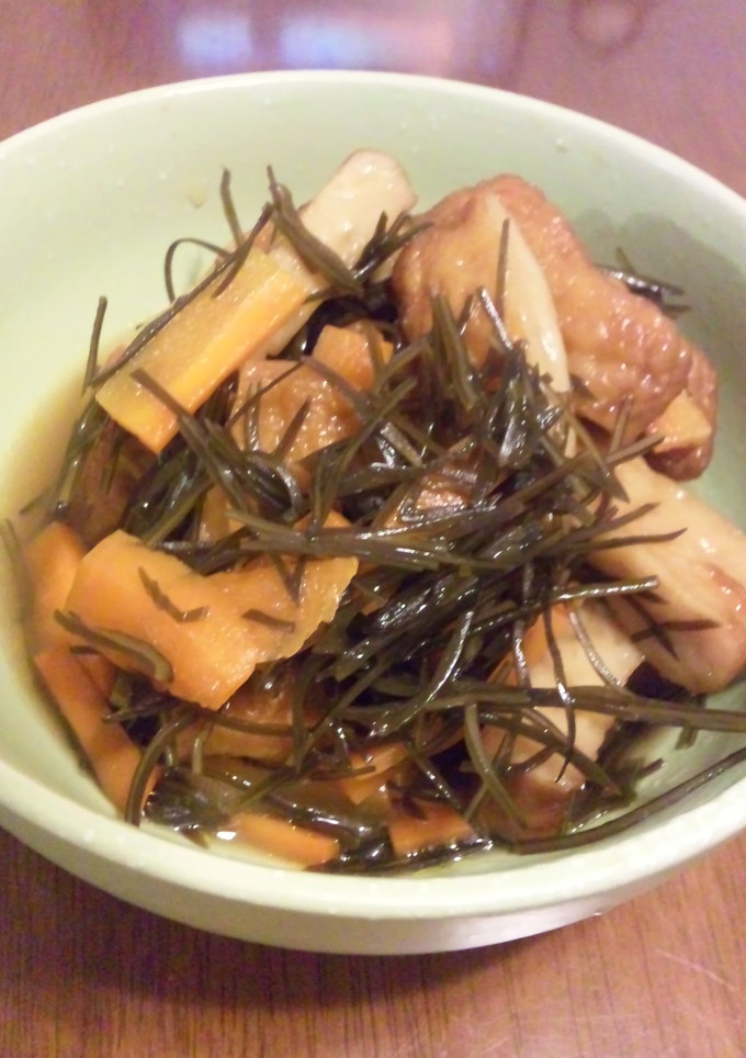 簡単！刻み昆布とさつま揚げの煮物-レシピのメイン写真
