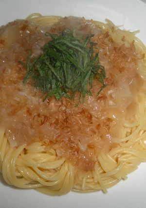 ノンオイル大根みぞれのあんかけパスタ-レシピのメイン写真