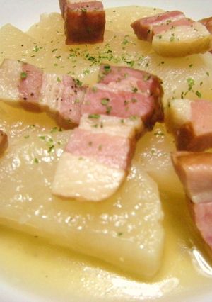 圧力鍋で簡単❤大根とベーコンのスープ煮❤-レシピのメイン写真