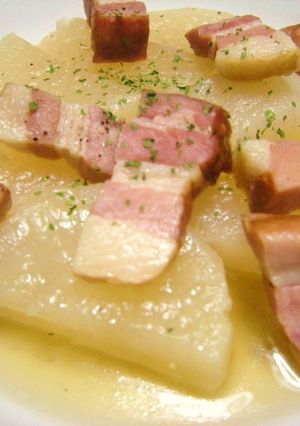 圧力鍋で簡単❤大根とベーコンのスープ煮❤-レシピのメイン写真