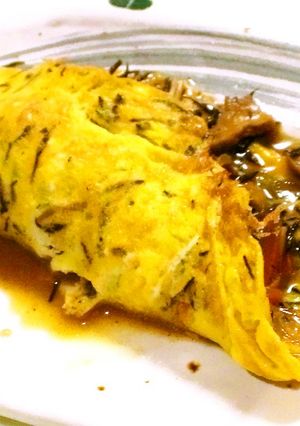 栄養たっぷり☆ひじきオムレツ-レシピのメイン写真