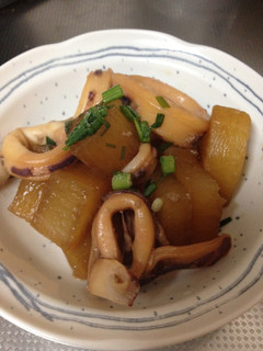 イカと大根の甘辛煮-レシピのメイン写真
