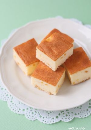 ふわふわ柚子のケーキ-レシピのメイン写真