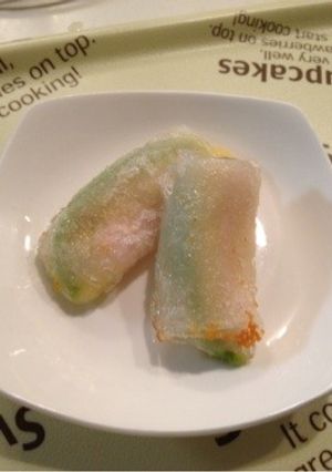 生春巻きの皮で焼き春巻き-レシピのメイン写真