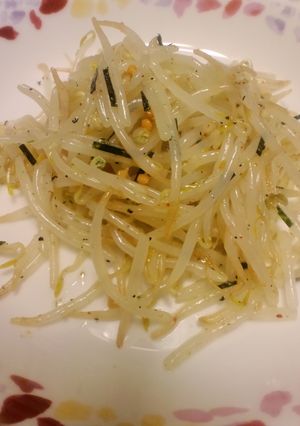 家計にやさしい＊お茶漬けもやし？！-レシピのメイン写真
