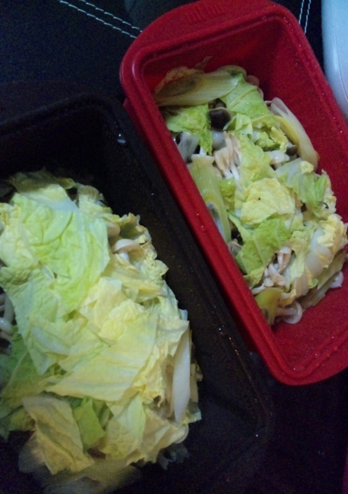 豚バラの蒸し野菜　ネギソース-レシピのメイン写真