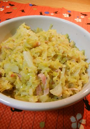 たくさん食べられる『温キャベツサラダ』♬-レシピのメイン写真
