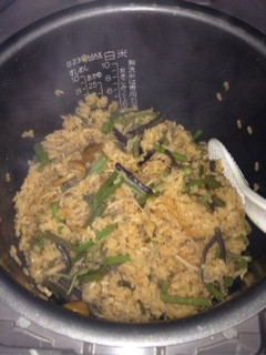 山菜の炊き込みご飯-レシピのメイン写真