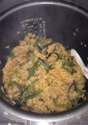 山菜の炊き込みご飯-レシピのメイン写真