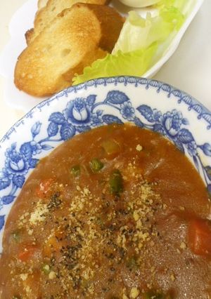 甘味と酸味のスパイシーケチャップカレー♪-レシピのメイン写真